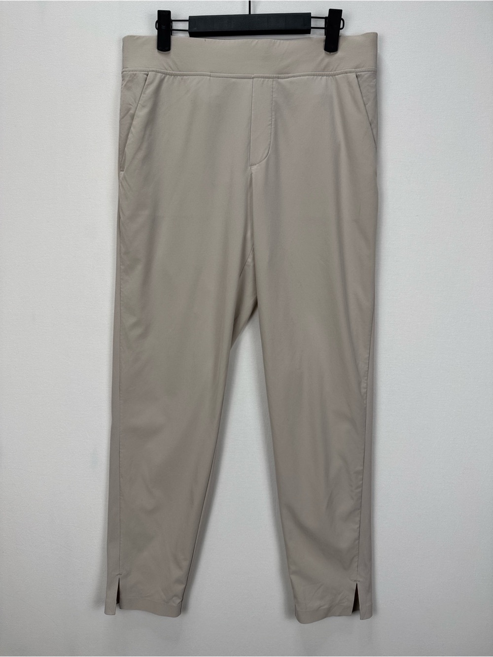 Athleta Brooklyn Ankle Pant Beige Travel Stretch Pants Size 6
